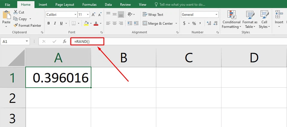 Sử dụng hàm Random trong Excel - Ảnh 02