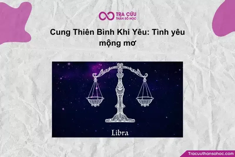 Hình ảnh người phụ nữ thanh lịch biểu trưng cho tình yêu lãng mạn của Thiên Bình