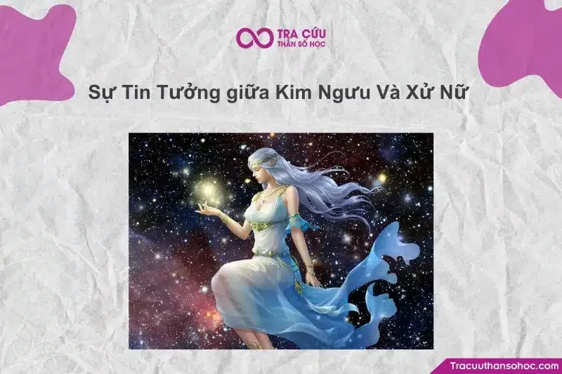 Hình ảnh một đôi tình nhân nắm tay, tượng trưng cho sự tin tưởng và gắn kết giữa Kim Ngưu và Xử Nữ