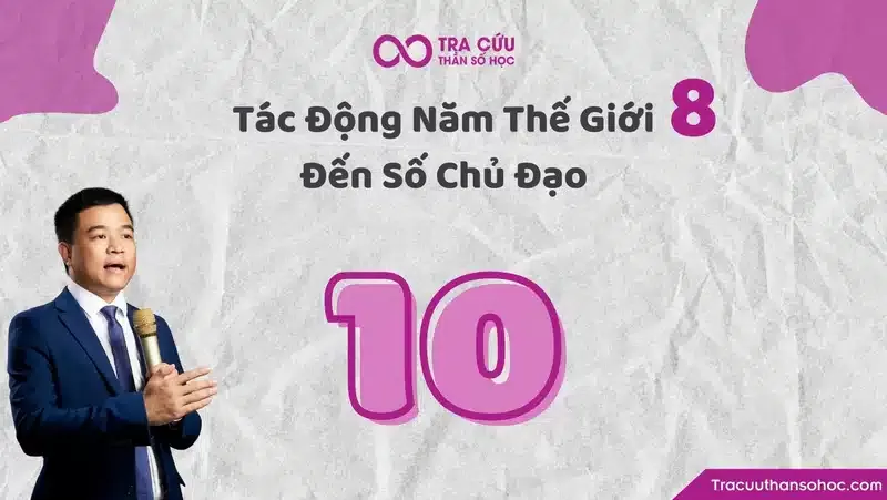 Dự báo cho số chủ đạo 10 trong năm thế giới 2024