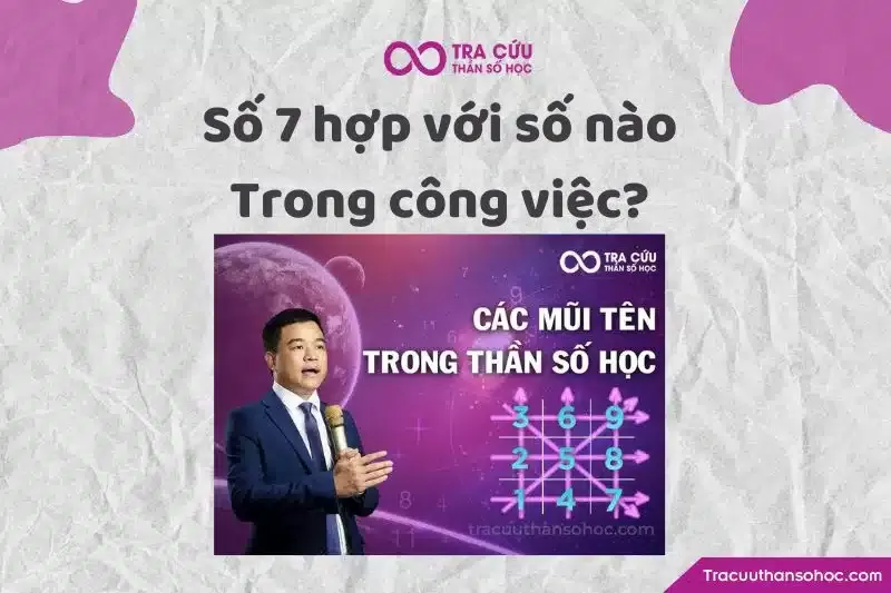 Các con số thần số học hợp với số 7 trong môi trường công việc, tạo sự kết hợp hiệu quả