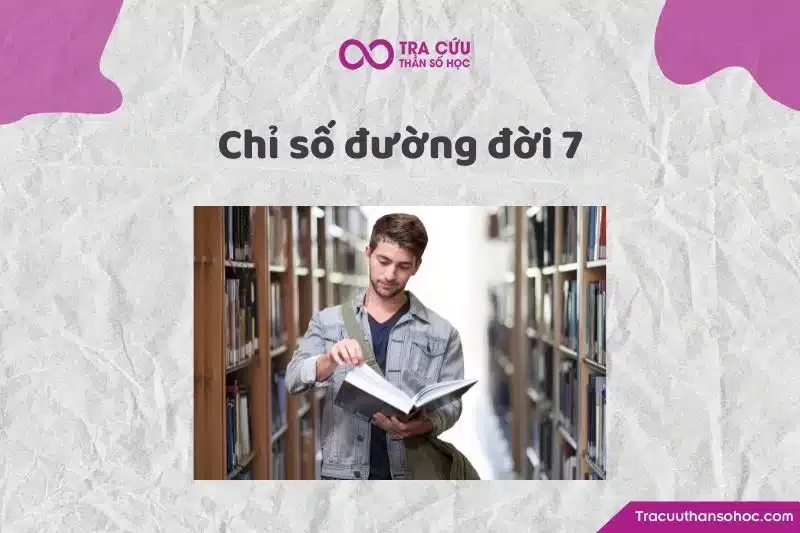 Chỉ số đường đời 7 với khả năng học hỏi qua trải nghiệm thực tế và khao khát trí tuệ